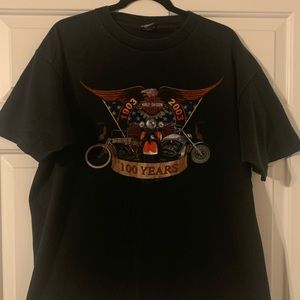 Harley Davidson Brand Vintage T-Shirt